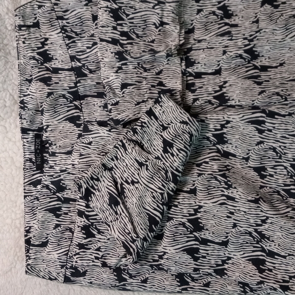 Surf Print Slacks - Picture 2 of 2